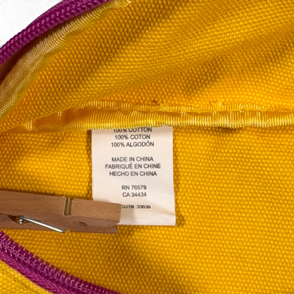 Santa Cruz Skateboards Bag Yellow Pink Waist Fanny Pack Adjustable Strap Retro - Picture 8 of 10